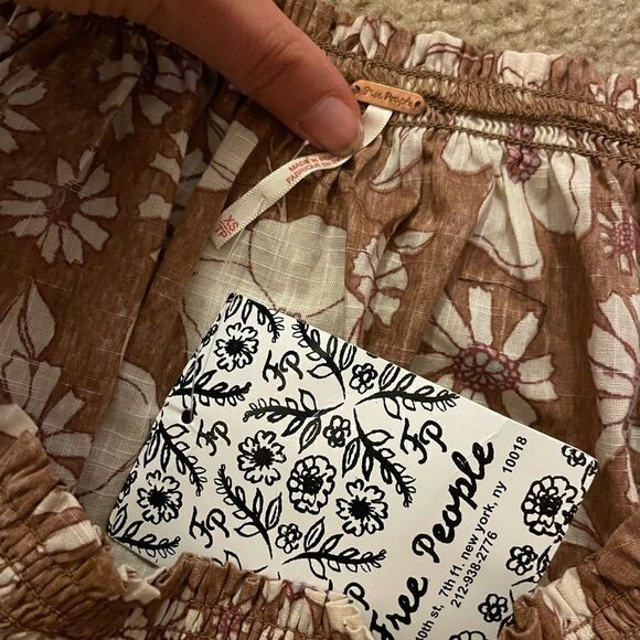 Free People Miss Daisy Printed Top XS sample - Picture 6 of 6